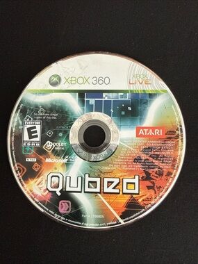 Xbox 360 Qubed Game Disc by Atari - Multi-Color